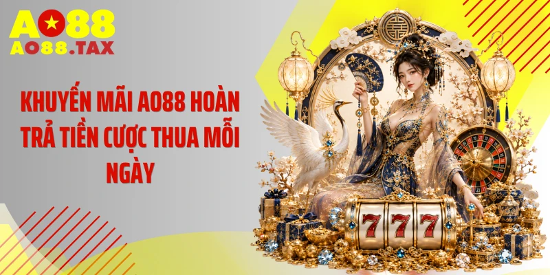 Khuyến mãi AO88 hoàn trả tiền cược thua mỗi ngày